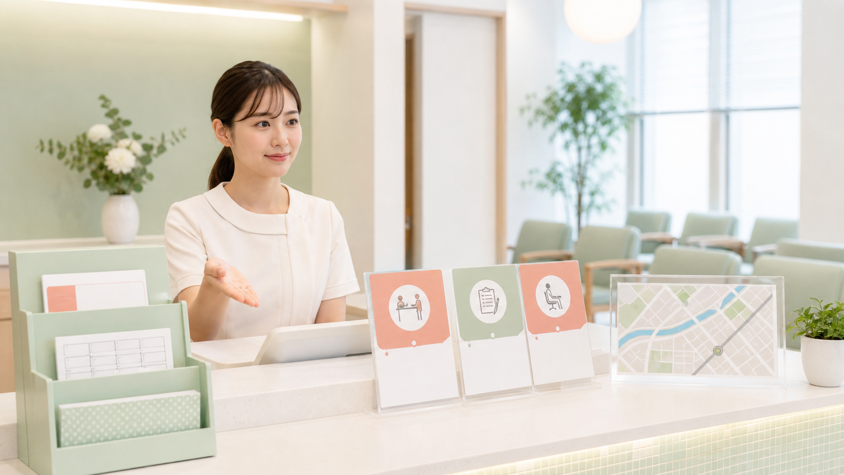 クリニックの初診案内ページに必要な内容
