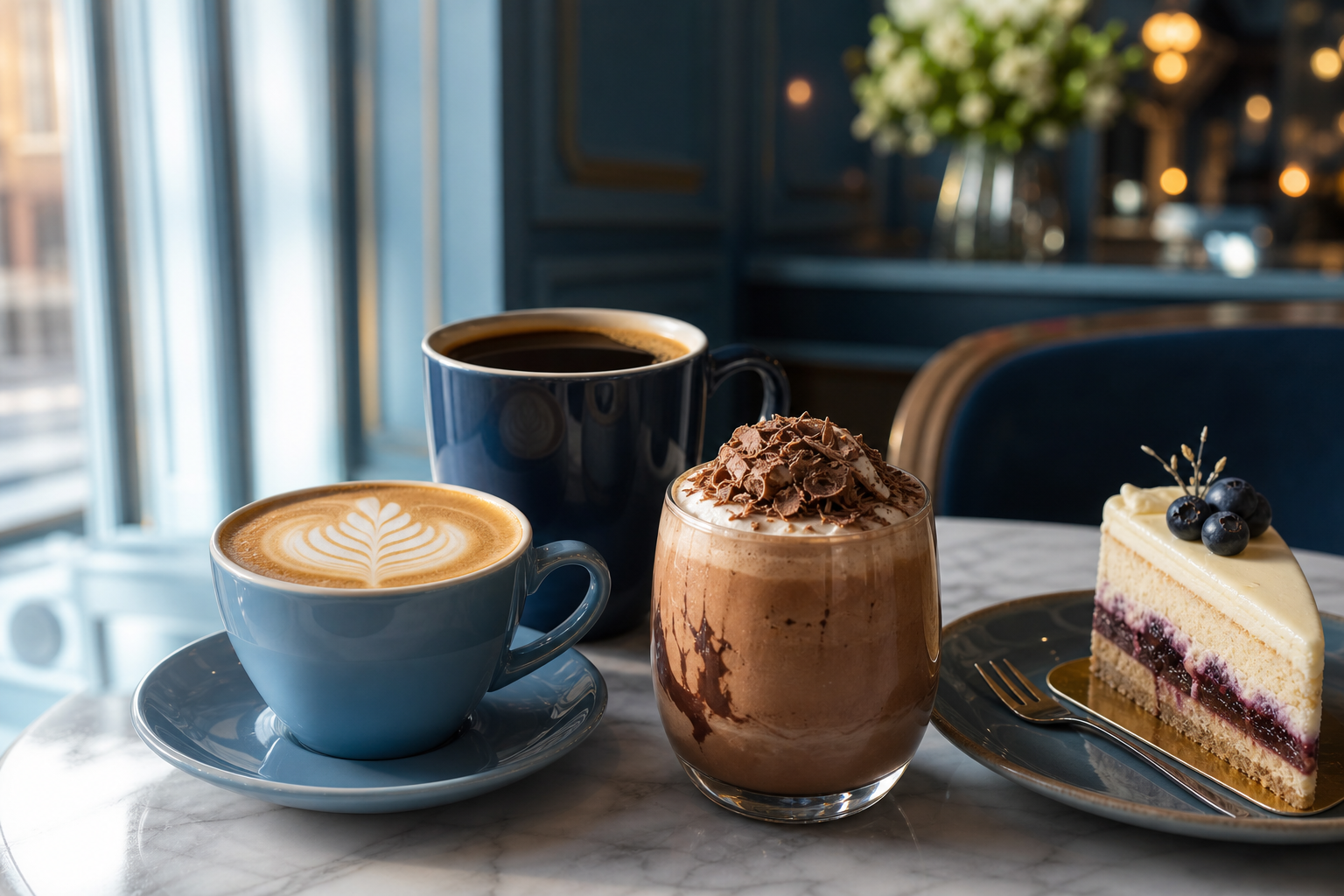 Blue Bottleの外観と店頭の雰囲気