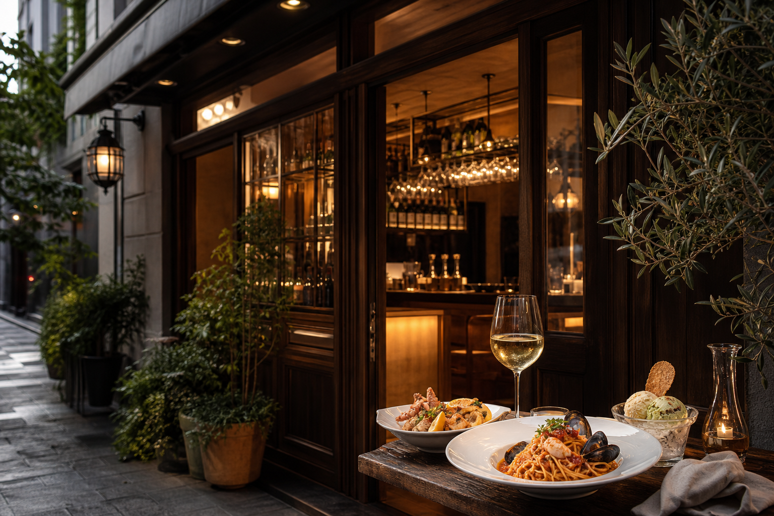 Lovart Italiaの外観と店頭の雰囲気
