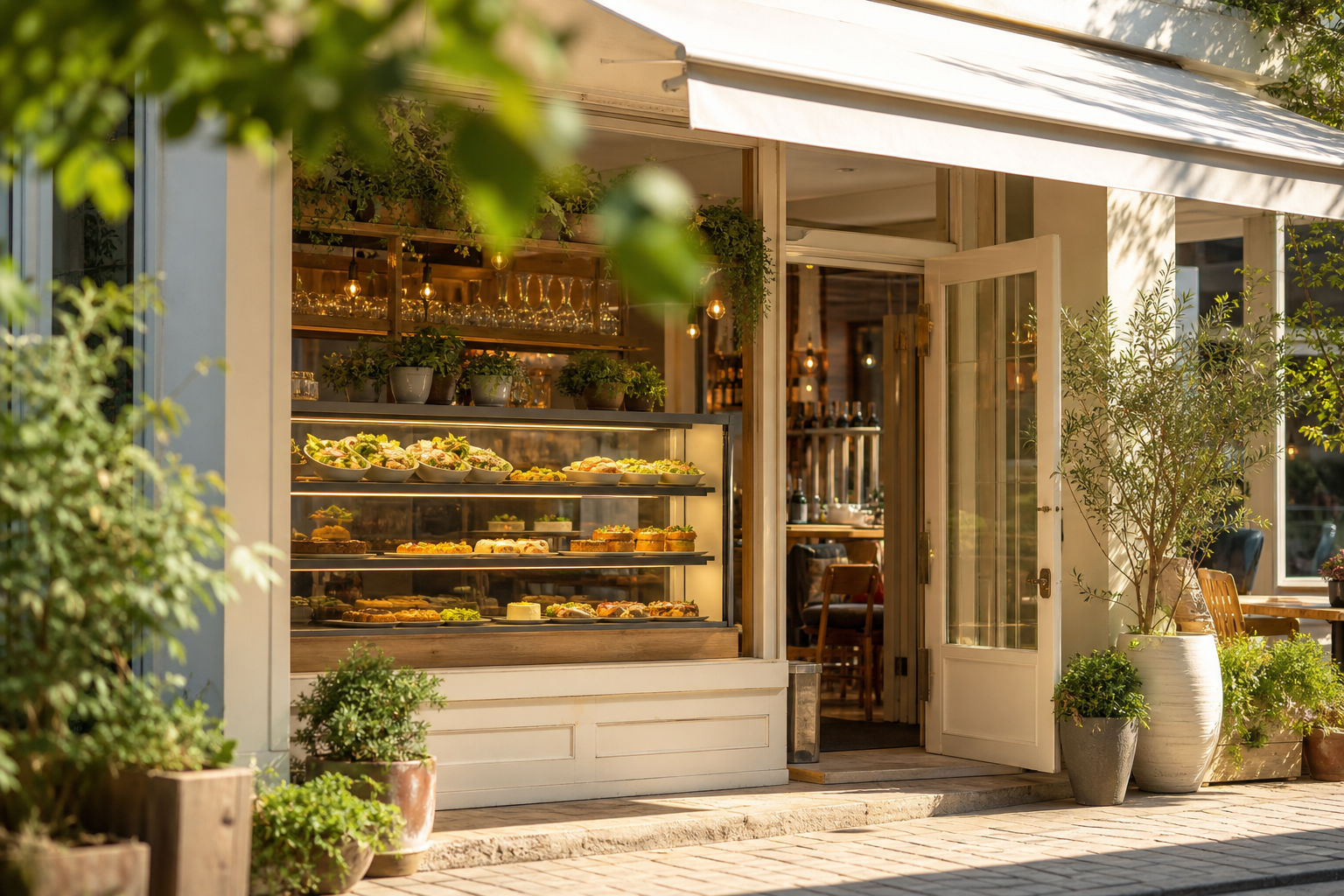 Baker Spiceの外観と店頭の雰囲気